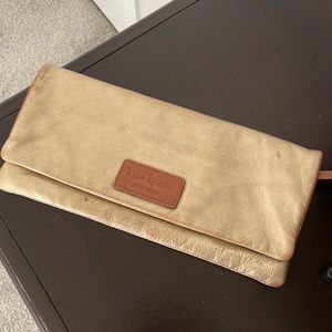 Kate Spade Gold Clutch